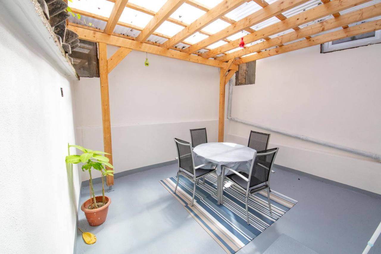 Apartment Mit Kleinem Innenhof Im Erdgeschoss Fuer Bis Zu 4 Personen 克洛滕 外观 照片