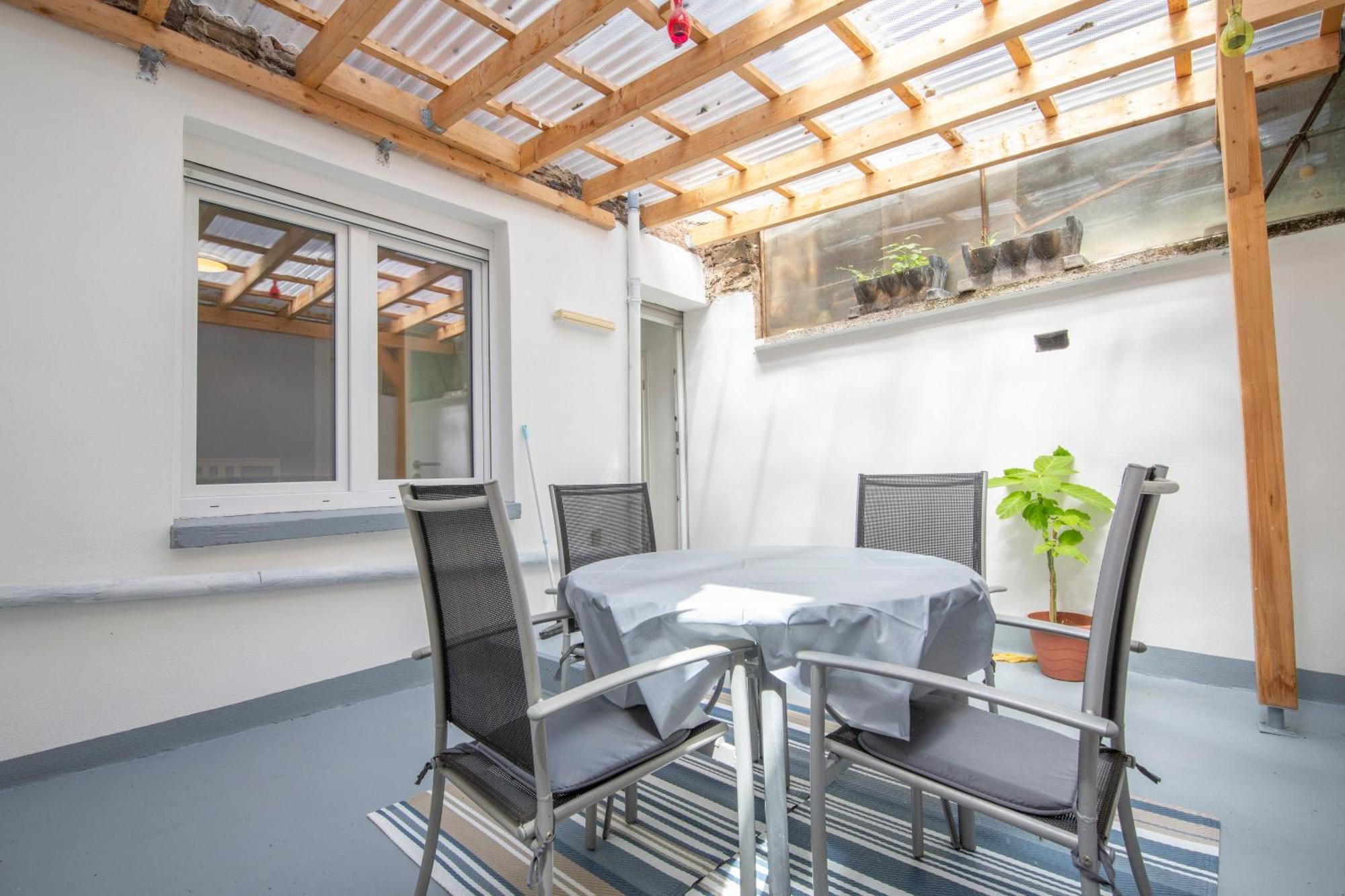 Apartment Mit Kleinem Innenhof Im Erdgeschoss Fuer Bis Zu 4 Personen 克洛滕 外观 照片